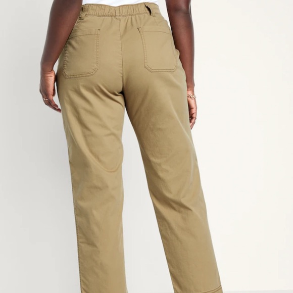 NWT OLD Navy High-Waisted OGC Chino Pants Color: Teakwood - Picture 5 of 6